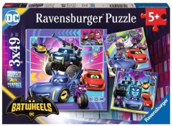 RAVENSBURGER CASSE-TÊTE 3 X 49 PIÈCES - APPEL À TOUS LES BATWHEELS DC #12001056